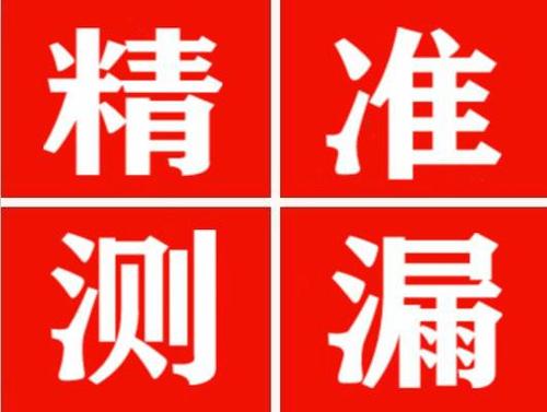 康乐尚嘉漏水精准查找